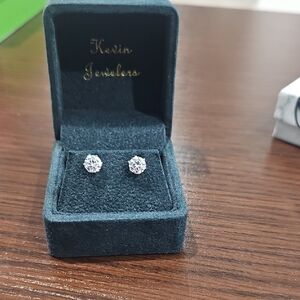 Silver Stud Earrings